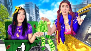 CHICA POBRE SE CONVIERTE EN CHICA RICA POPULAR 😰💔 Capítulo 1 | Karla Bustillos