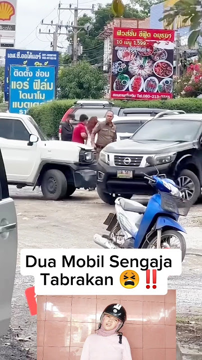 Dua Mobil Sengaja Tabr4k4n‼️ #what #trending #shortvideo #shorts #kejadianterkini
