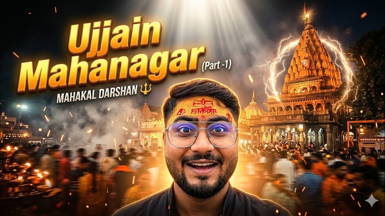 Ujjain Vlog (Part 1) 🙏 | Mahakal Ki Nagri | Divine Experience 🔥@SUMANFAMILYVLOG#ujaain_mahakal #vlog