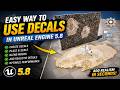 Easy Way to Use Decals in Unreal Engine 5.8