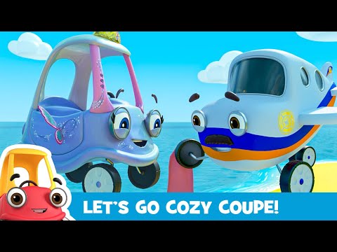 1 HOUR OF COZY COUPE | Detective Cozy Solves a Mystery + More | Let's Go Cozy Coupe 🚗