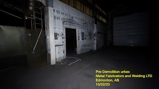 [ZV-E10 4K24]  Pre-demolition warehouse Urbex POV walk (PP2, ISO 80+, 11mm 1.8, Crane M3S)