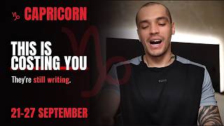 CAPRICORN: The Standoff Is Mutual And So Are The Feelings | 21-27 September Tarot