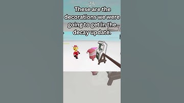 New Piggy Build mode decorations, advent calendar reward! (Day 21)