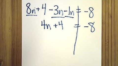 Solution (part 2) - Solving Multi-Step Equations with No Distributive Property