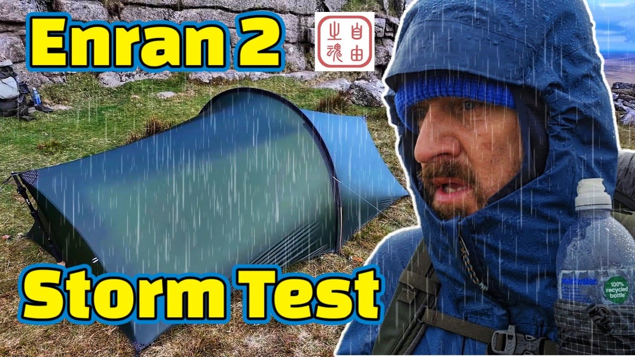 TFS Enran 2 Wind and RainTest of the @TFS Tents Enran 2 #tfs #enran @LOOP GEAR SK05 test #storm