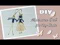 DIY Macrame Doll Key Chain || TUTORIAL GANTUNGAN KUNCI BONEKA MACRAME