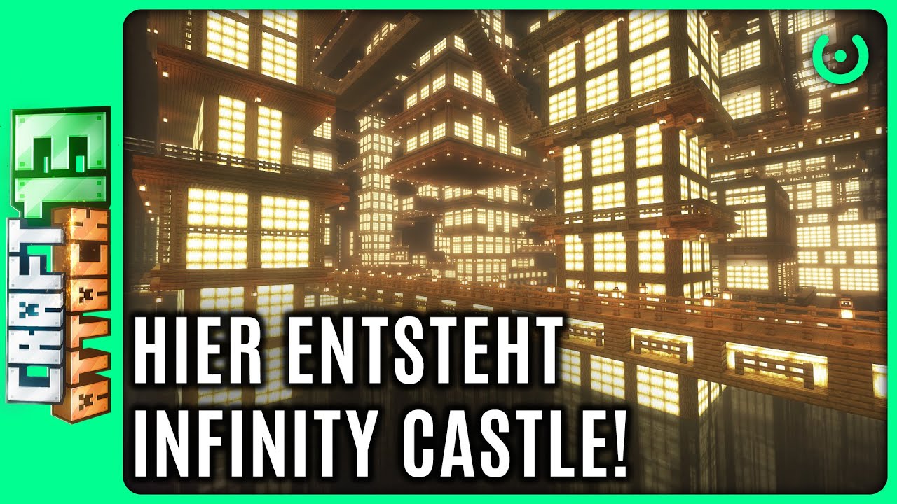 Sie wollen KOMPLETT INFINITY CASTLE BAUEN! | Craft Attack 13 Folge 3