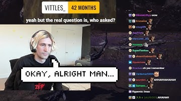 xQc Gets Perfect Timing with Funny Dono
