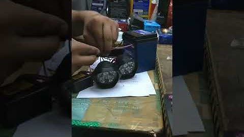 16 Pattern Hazard flasher for motorcycle / waterproof