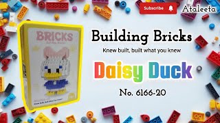 step by step assembling DAISY DUCK bricks series 6166-20 | tutorial merakit bricks DAISY DUCK