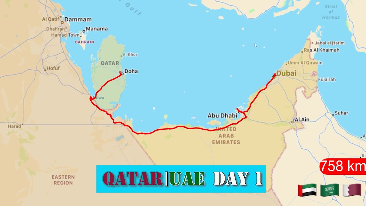 Qatar To UAE By Road 2023 Roadtrip YouTube Qatar To UAE By Road 2023 Roadtrip YouTube