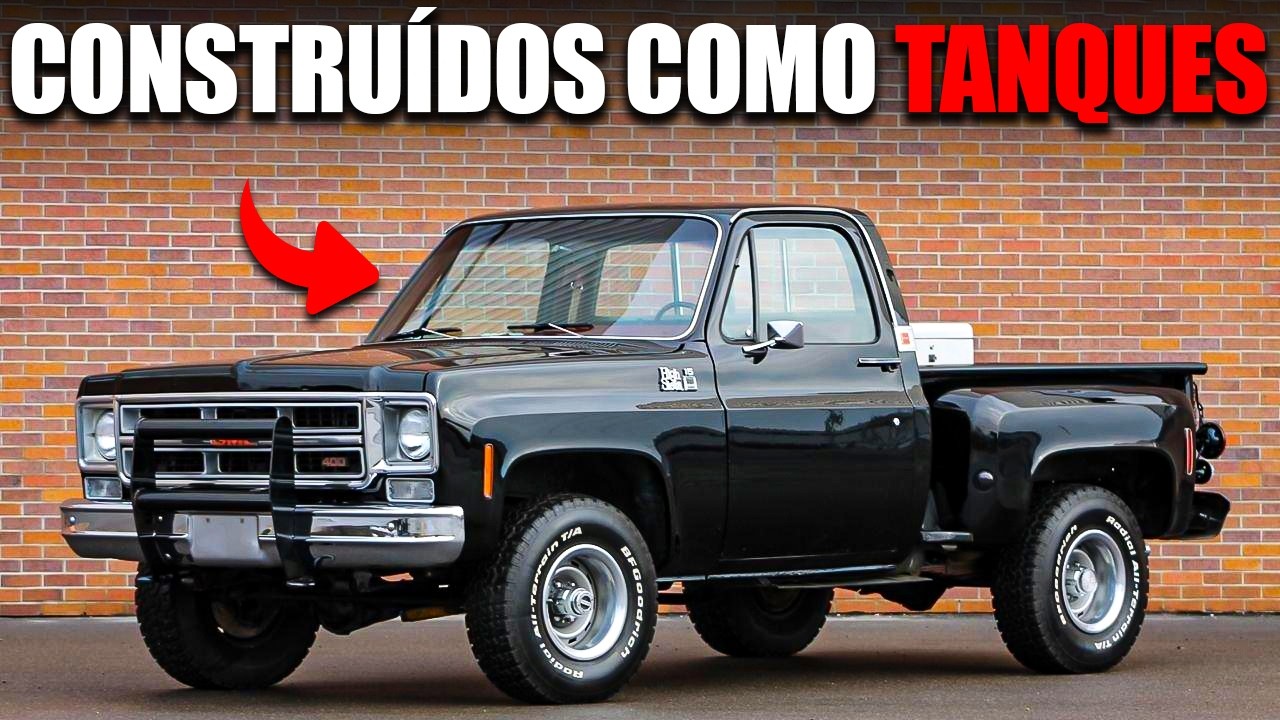 12 Pickups Clássicas Que DESTROEM As Modernas Em TUDO!