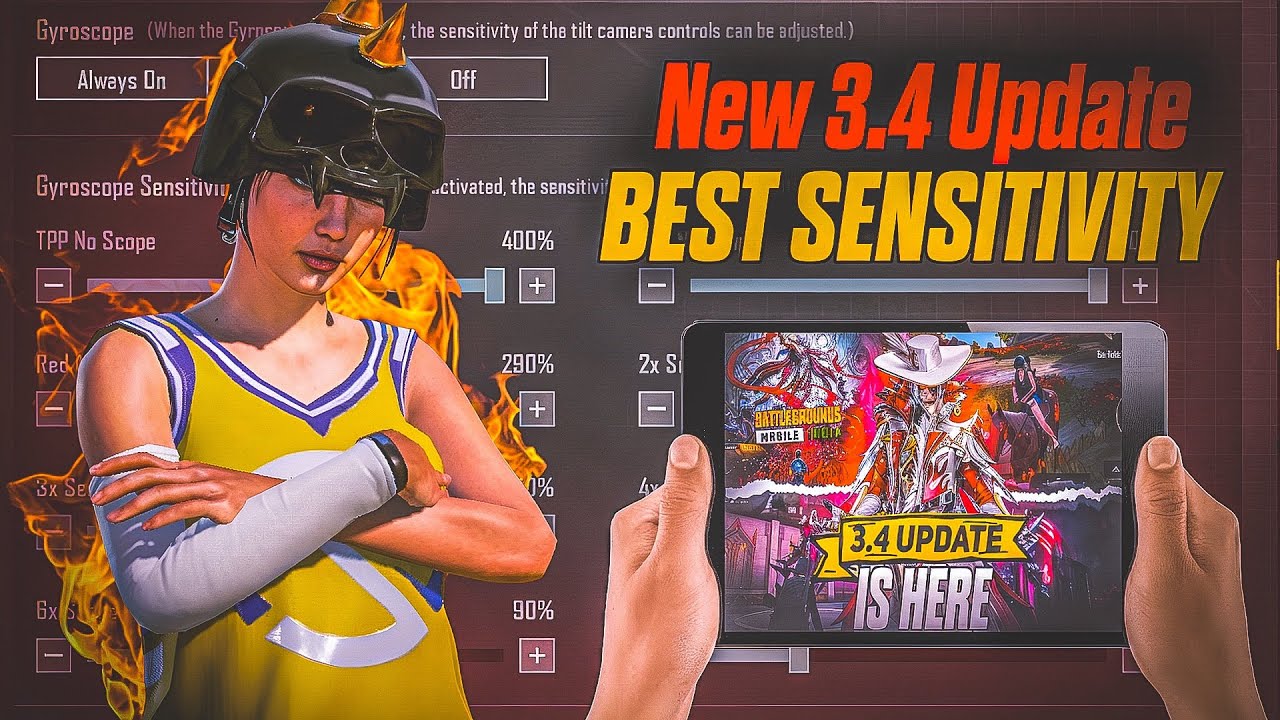 BGMI BEST 🔥 SENSITIVITY SEETINGS | BGMI SENSITIVITY CODE TODAY | BGMI ...
