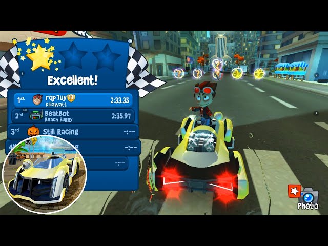 Gameplay jogando multiplayer Beach Buggy Racing 2 #beachbuggyracing #c