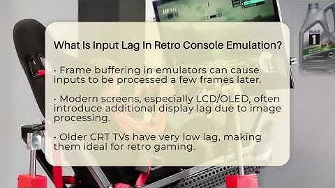 What Is Input Lag In Retro Console Emulation? - Video Gamers Vault