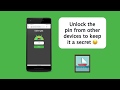 Tvusage  enter app lock pin from other devices