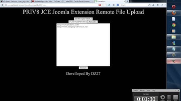 Sec4ever JCE Joomla Extension Remote File Upload
