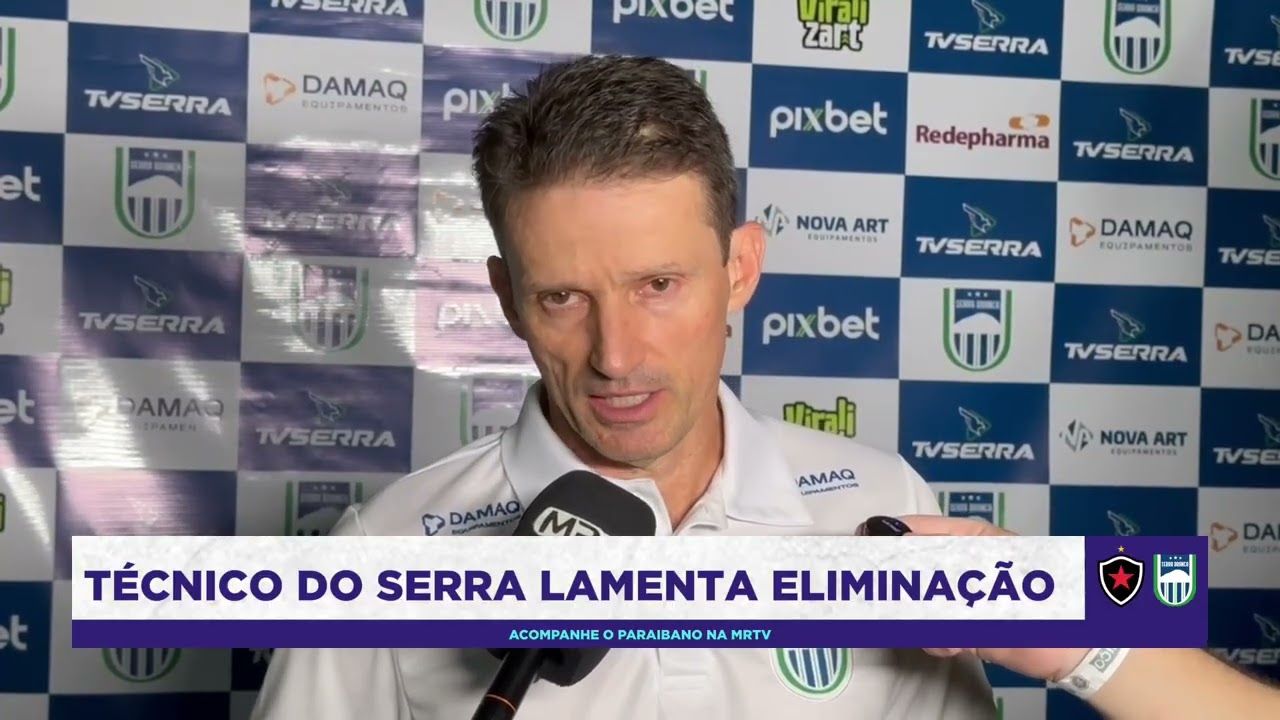 Técnico do Serra Branca lamenta eliminação 
