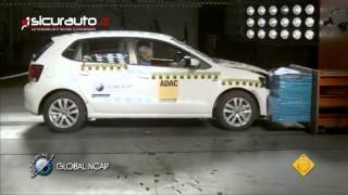 Crash test Global NCAP India - Volkswagen Polo con Airbag