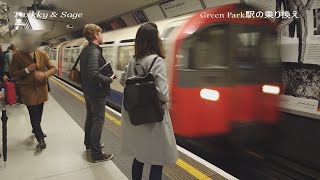 London地下鉄 Green Park乗り換え