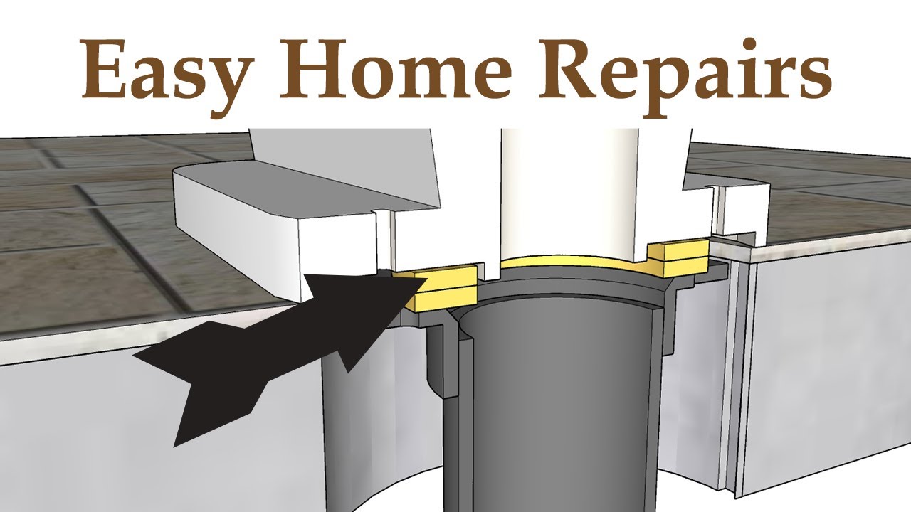 How To Stop Leaking Toilets By Adding Another Wax Ring - Easy Home