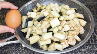 Eggplants better than meat! Delicious, economical and healthy aubergine recipe!