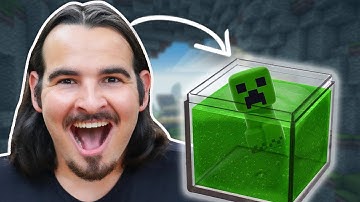 Minecraft Mystery Slimes! (Rare Creeper Llama!)