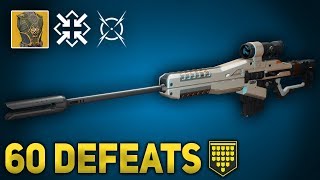 Sniping 60 Defeats We Ran - Beloved & Dragons Shadow | Destiny 2 Season of Dawn