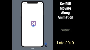 SwiftUI Animation Series - Letter and Clouds moving along (Part 3)