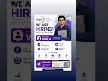 Follow and dm for the application linkAll job links #CampusPlacement #Career#Jobs2026 #WiproHiring