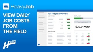 Job Costing Software to Easily View Your Daily Profits & Losses | HCSS HeavyJob