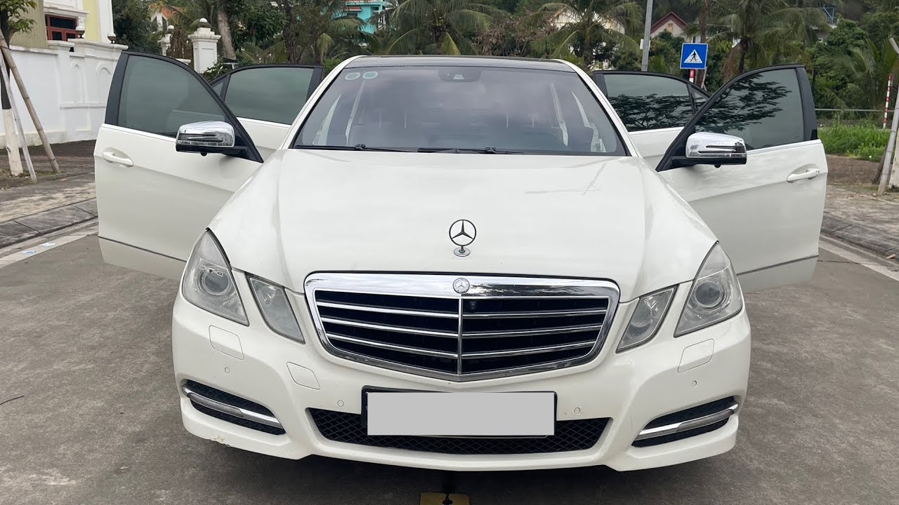 ✅ Mercedes-Benz E250-Class Trắng – Vẻ Đẹp Xe Sang Đức , sx 2012 Giá 350tr ☎️lh 0852,555,555