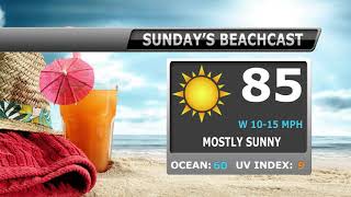 Delaware Beach Weekend Beach and Marine Forecast - May 21