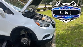 2019 Buick Encore AWD Front Strut Replacement | Mobile Mechanic VLOG | Front Strut Replacement Buick Encore Front Strut Replacement Diy Tutorial