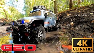 Ftx Outback Geo Getting Wet & Dirty In 4k On Home Made Track Part 4