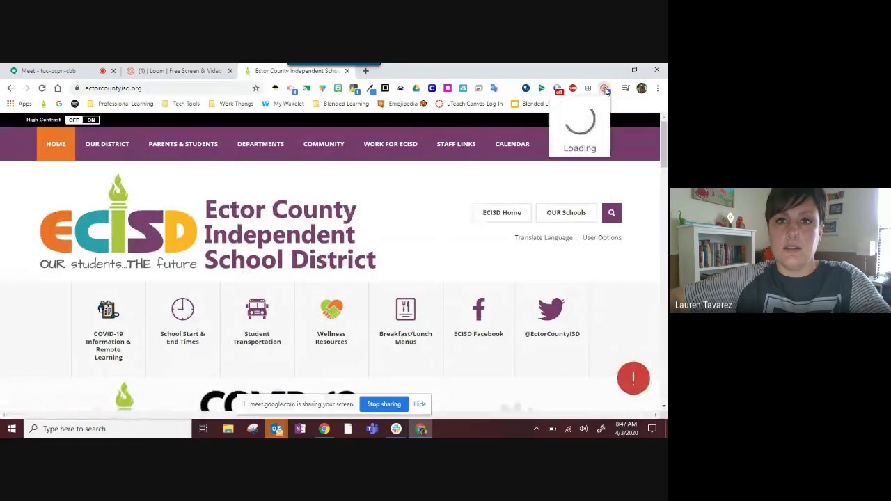 How To Access And Get Started With Loom - Ector County Isd - Youtube