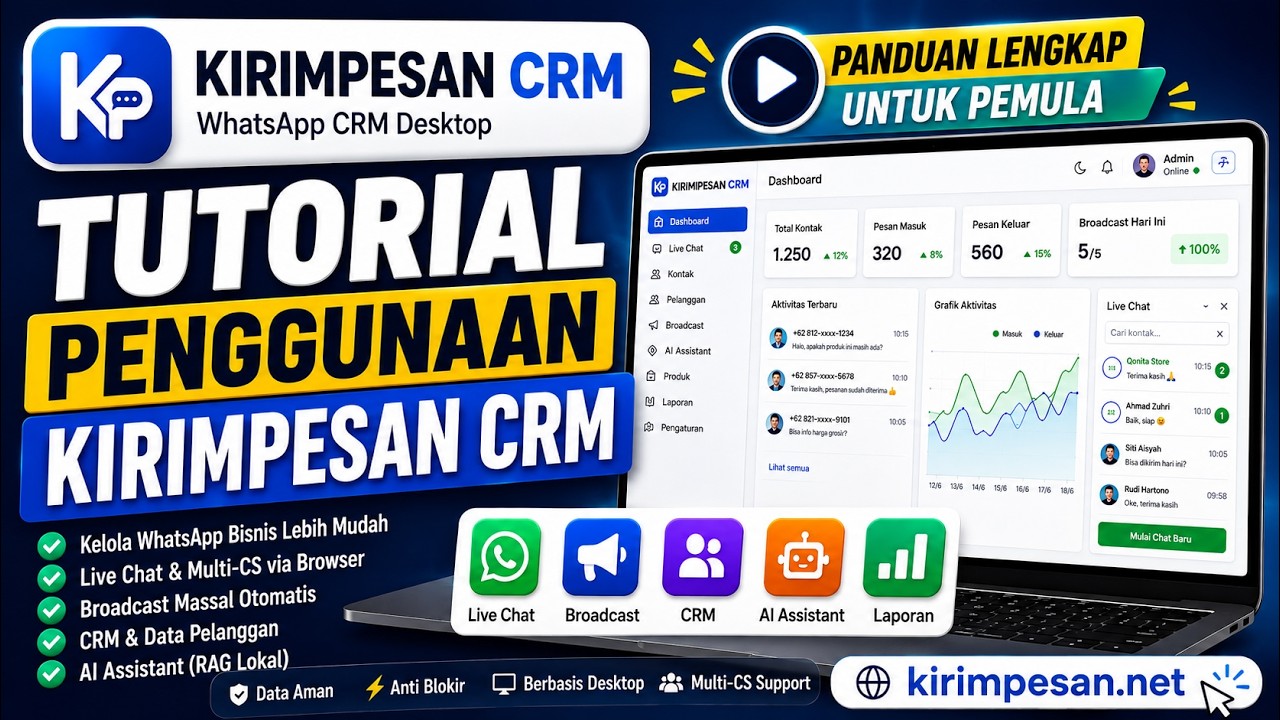Tutorial Kirimpesan CRM