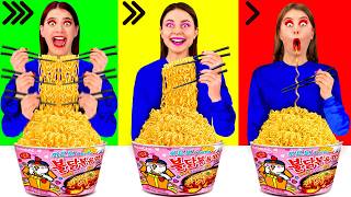 Fast, Medium or Slow Food Challenge | Epic Food Battle by BaRaFun Challenge