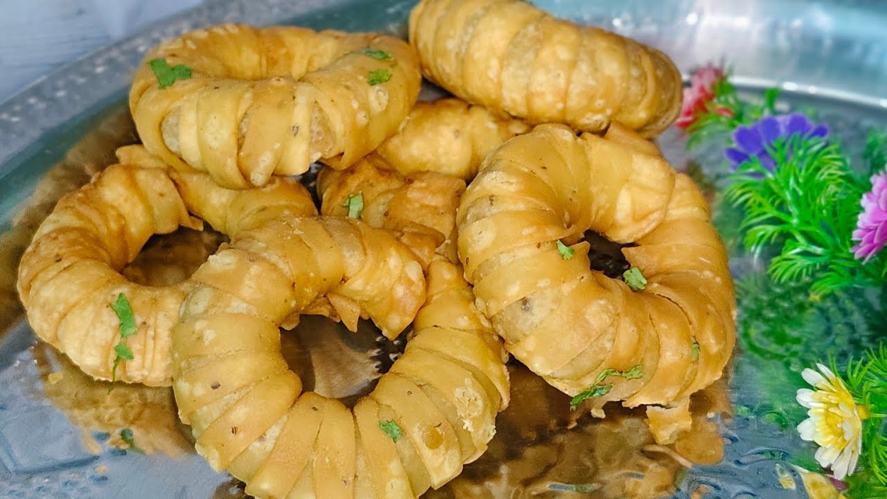🌺Iftar Special Crispy Kangan Samosa Recipe | Unique Ring Samosa | Easy Snack