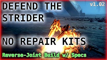 Defend The Strider Without Repair Kits | Armored Core VI: Fires of Rubicon