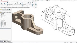SolidWorks Tutorial for beginners Exercise 42