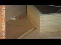 Guía para cortar uniones tipo dedo o lazos para cajas. Finger joint jig, box joint  jig