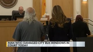 Albuquerque man sentenced for shooting windows on city buses