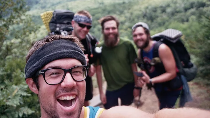 Nicholas Reichard on the Appalachian Trail