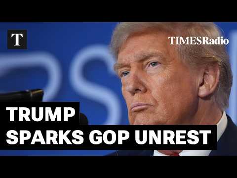 Trump’s Ukraine Betrayal Provokes Republican Unrest