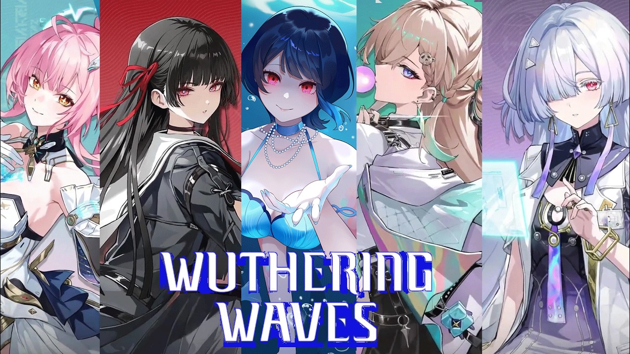 【Wuthering Waves 】  From Zero to Waifu in One Night… This Game Is Wild 😭 Blind First Gameplay