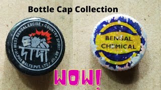 Hobby Of Bottle Cap Collection // Metallic Bottle Cap // Plastic Bottle Cap//Crown Caps Collection
