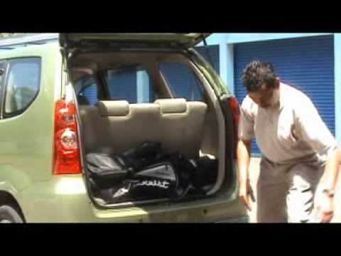 Proton Exora - Luggage Space comparison with Avanza and Grand Livina