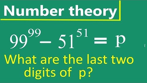 The Last two digits of large numbers